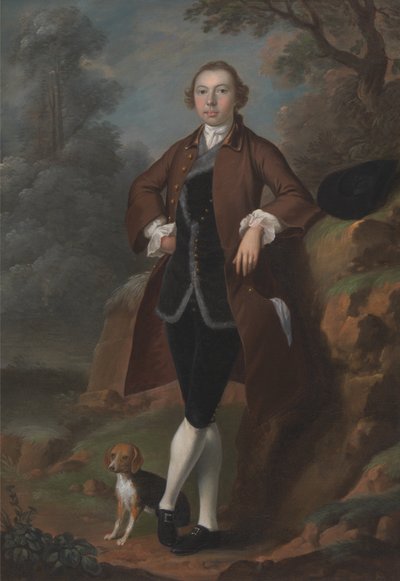 William Farington of Shawe Hall, Lancashire by Arthur Devis